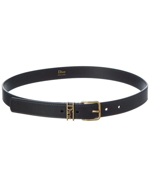 Dior Blue D Dream Leather Belt
