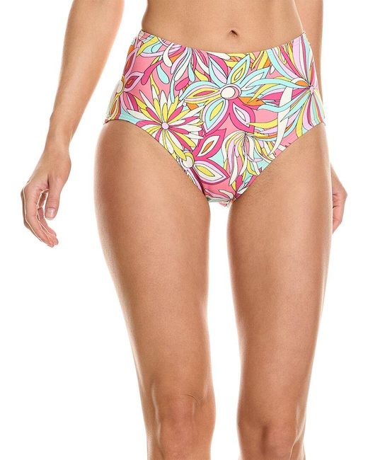 Kate Spade Pink High-waist Bikini Bottom