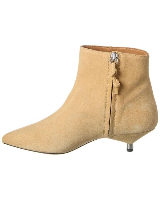 Isabel Marant Natural Eana Suede Bootie