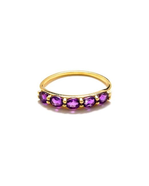 TIRAMISU Pink 10K 0.75 Ct. Tw. Amethyst Ring