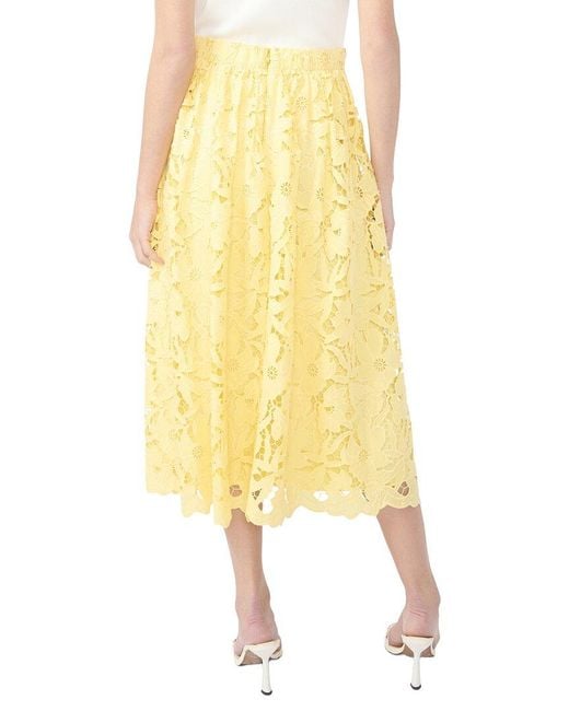 Ted Baker Yellow Diana Skirt