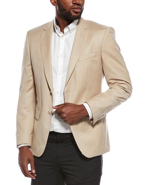 Boss Natural Huge Wool Blazer for men