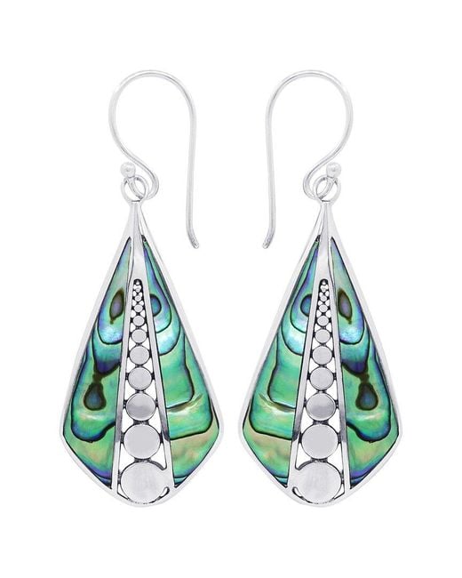 Samuel B. Blue Abalone Earrings