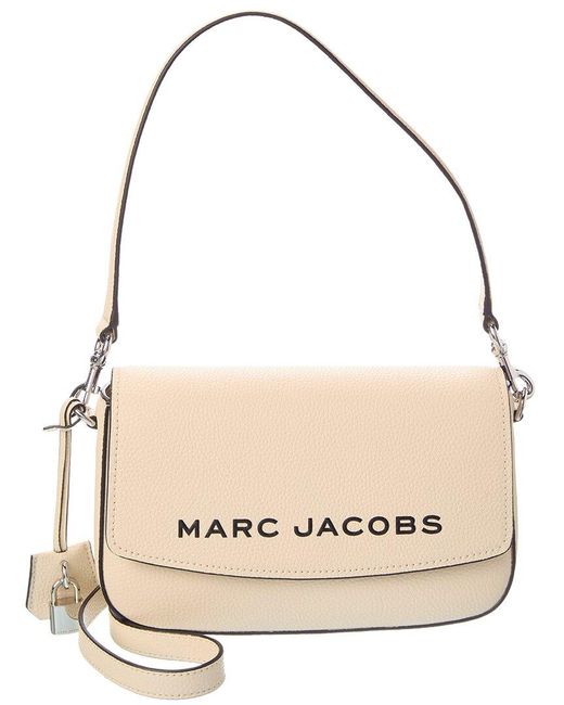 Marc Jacobs Natural Bold Leather Messenger