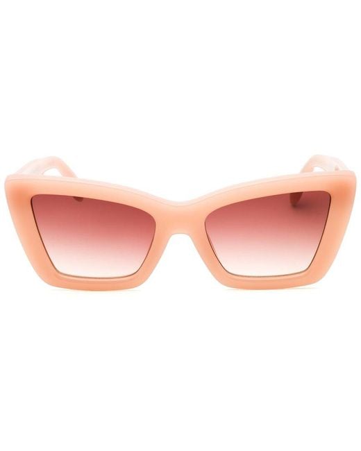 Palm Angels Pink Roseville6129 54Mm Sunglasses