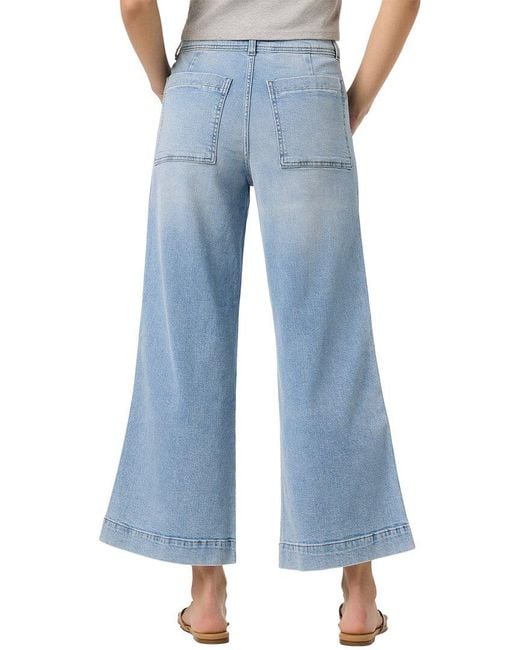 Joe's Jeans Blue Wide Leg Cargo Ankle Audirelle Jean
