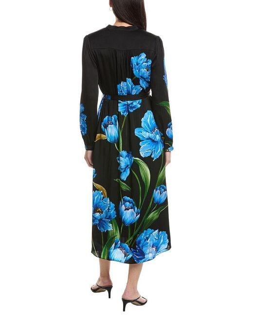 Tahari Blue The Mila Dress