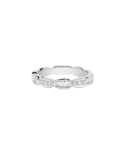 H.J. Namdar White 14K 0.29 Ct. Tw. Diamond Stackable Ring