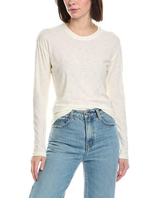 James Perse Blue Boxy T-Shirt