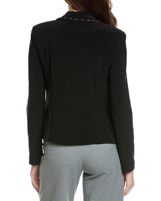 Joseph Ribkoff Black Stud Blazer