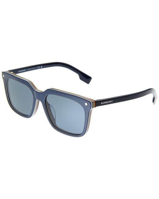 Burberry Blue Be4337f 56mm Sunglasses for men