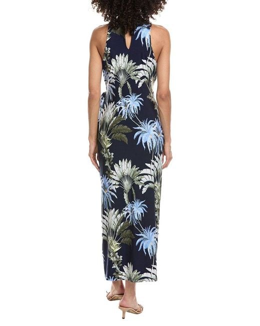Tommy Bahama Blue Jasmina Palisade Palms Dress