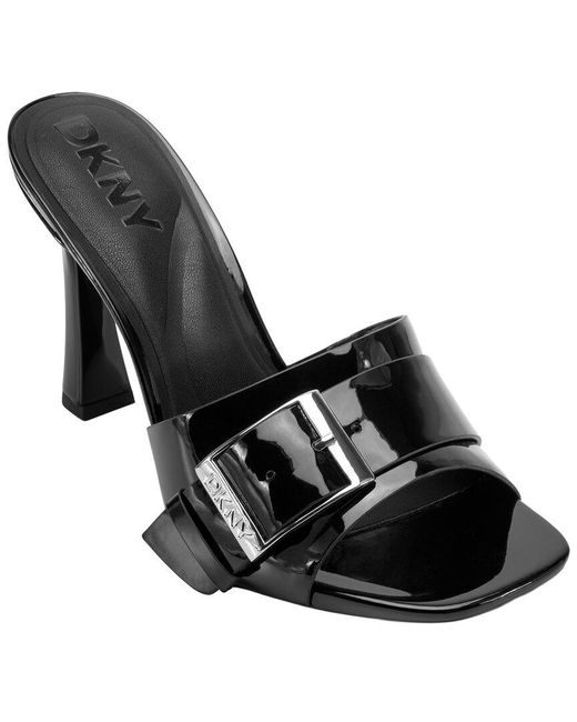 DKNY Black Clorissa Sandal Mule