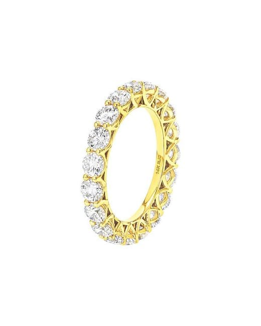 Amairah White 14K 2.00 Ct. Tw. Lab-Grown Diamond Eternity Ring