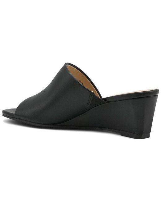 Adrienne Vittadini Black Adami Sandal