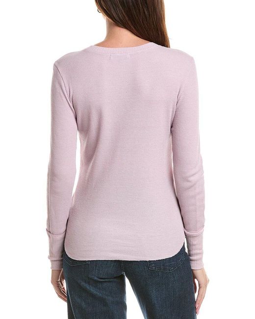 Michael Stars Multicolor Regan Henley T-Shirt