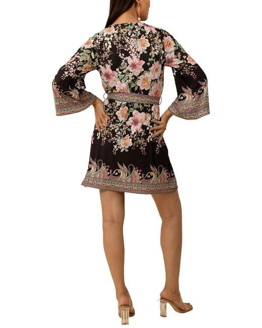 Hale Bob Multicolor Kaliyah Mini Dress