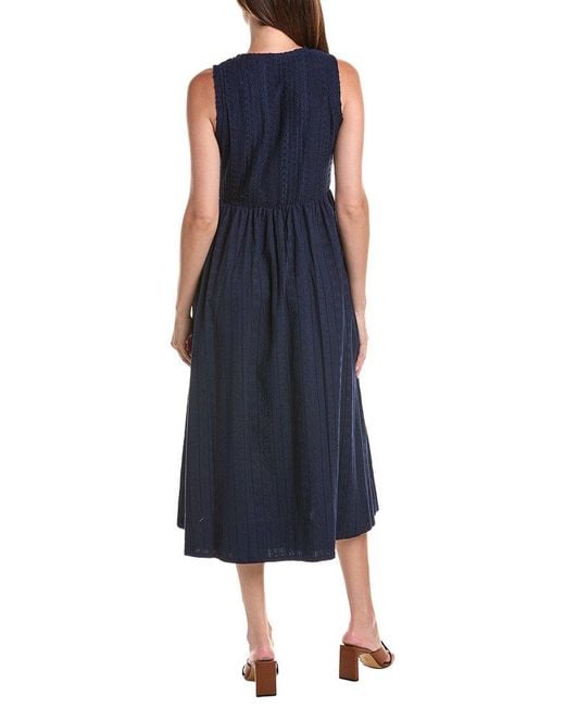 Cece Blue Midi Dress