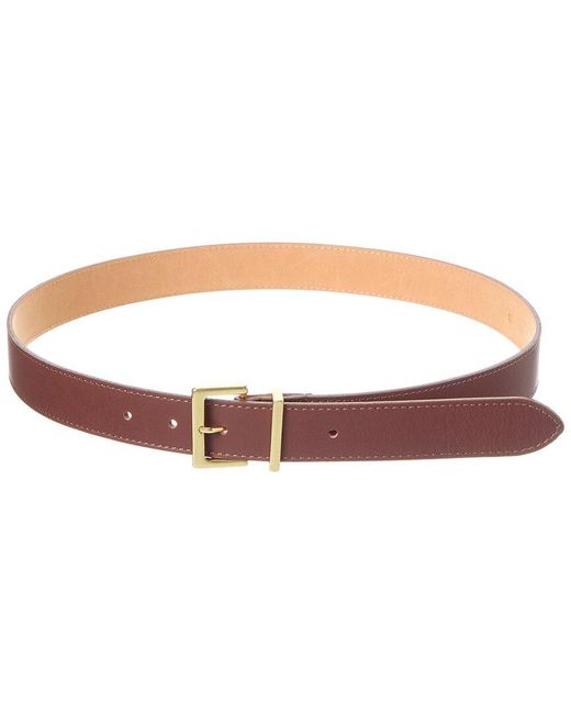 Isabella Rossetti Brown Liora Leather Belt
