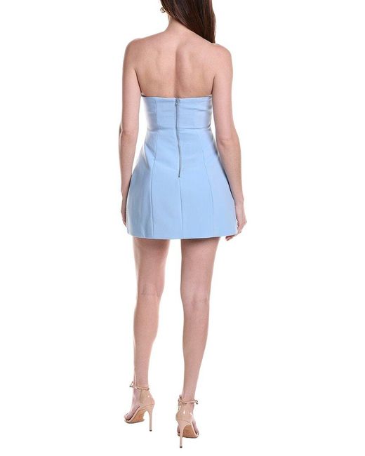 Bardot Blue Karoline Hourglass Mini Dress