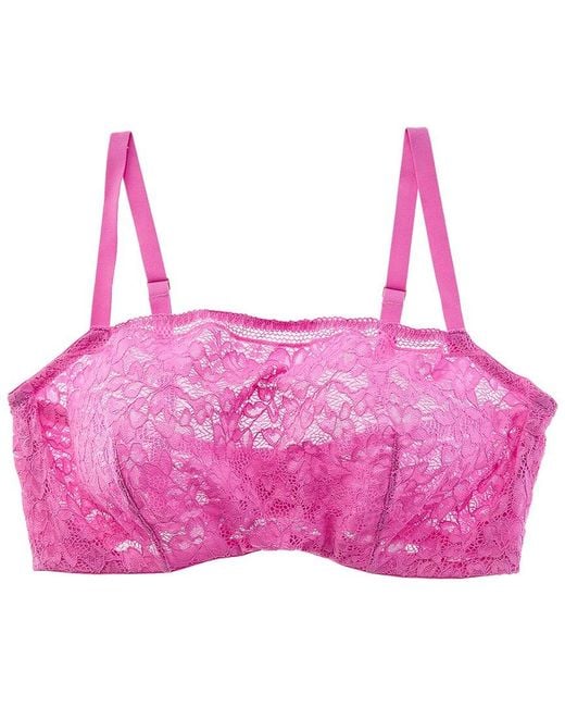 Wolford Pink Straight Laced Bralette