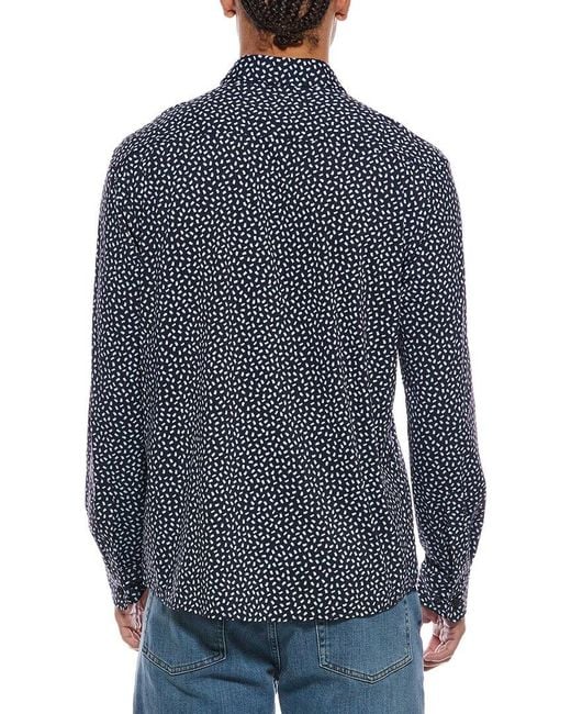Boss Blue Roan Kent Pattern Shirt for men