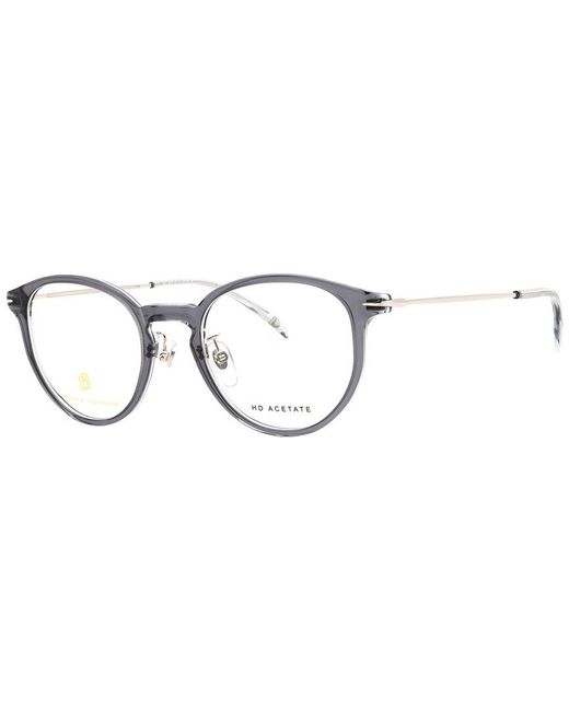 David Beckham Gray Db 1149/G 49Mm Optical Frames for men