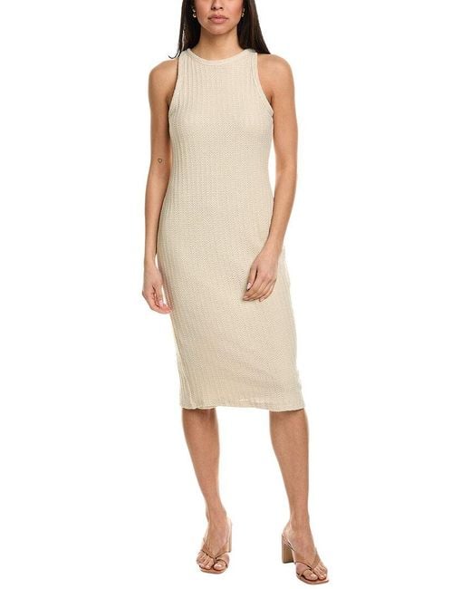 Cece Natural Knit Tank Dress