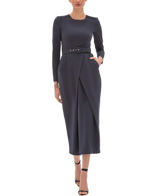 BGL Blue Midi Dress