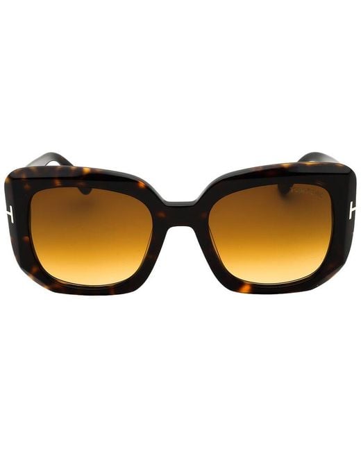 Tom Ford Brown Ft1220 55Mm Sunglasses