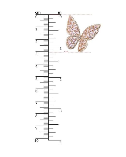 Eye Candy LA Pink Luxe Collection Cz Rose Drop Earrings