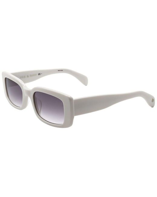 Rag & Bone White 52Mm Sunglasses