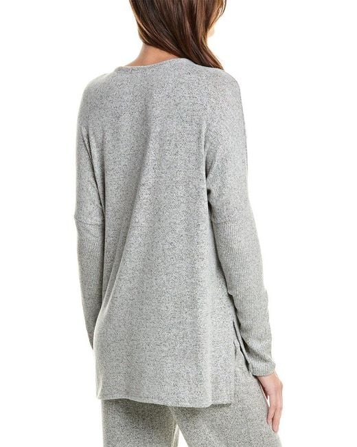 Natori Gray Ulla Top