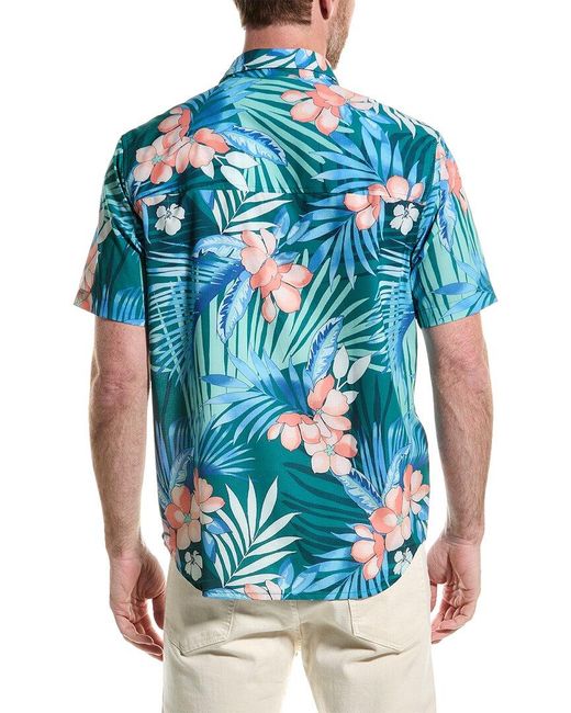 Tommy Bahama Blue Bahama Coast Jungle Royale Shirt for men