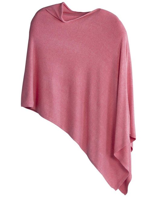 Shiraleah Pink Francoise Travel Poncho