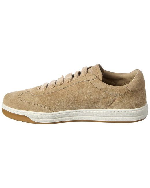 Prada Natural Suede Sneaker