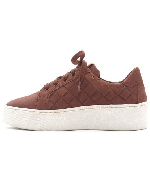 Gentle Souls Brown By Kenneth Cole Kindy Nubuck Sneaker