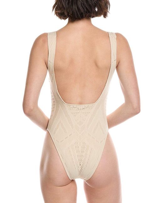 Vitamin A White Mika One-Piece