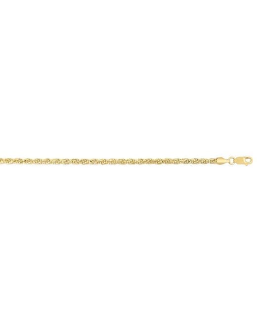 Italian Silver Metallic 14K Over Chain Necklace