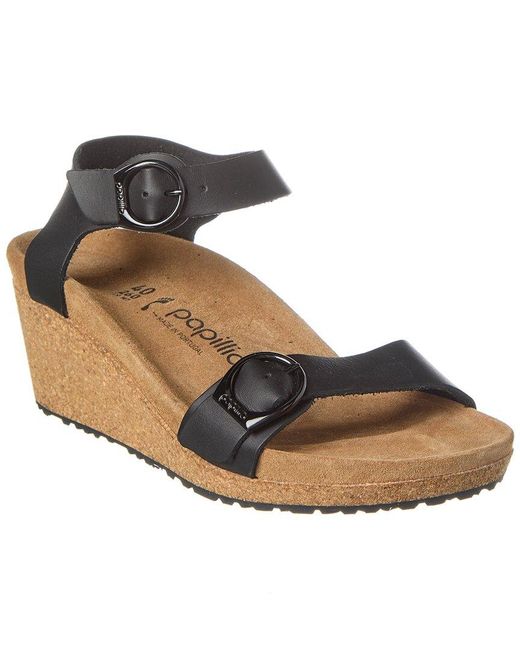 Birkenstock Metallic Soley Leather Sandal