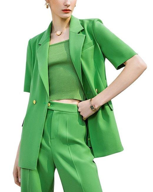 Esea Green Blazer