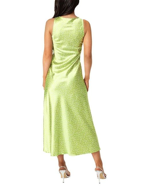 Bebe Yellow Maxi Dress