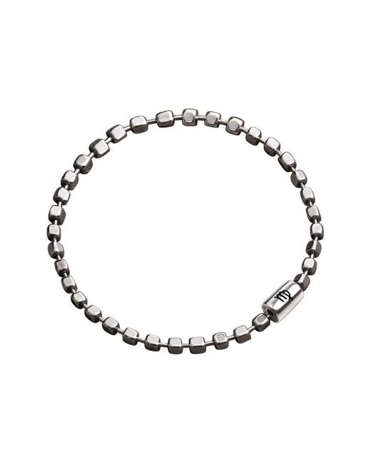 Karma and Luck Metallic Zodiac Plated Ball Chain Bracelet