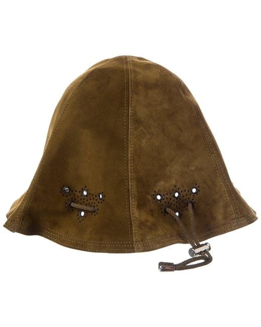 Tod's Natural Tod’S Suede Bucket Hat