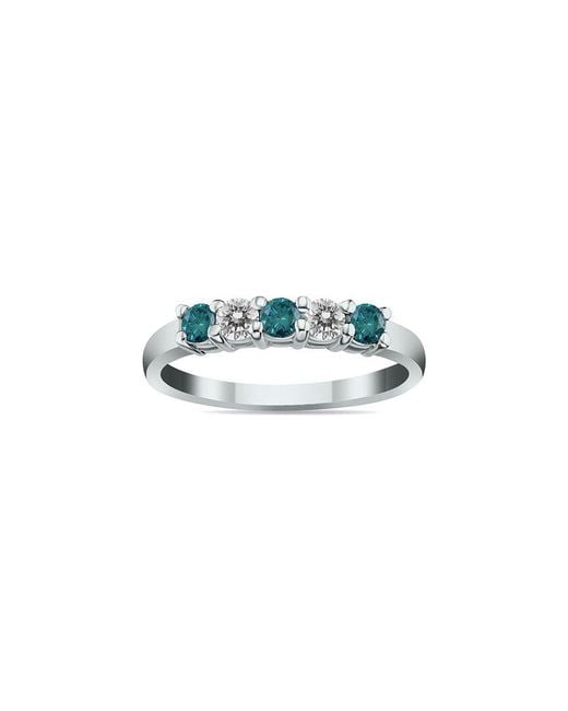 True Diamond Blue 14K 0.50 Ct. Tw. Diamond Ring