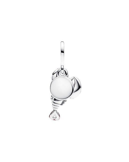Pandora Red Moments Cz Lobster Dangle Charm