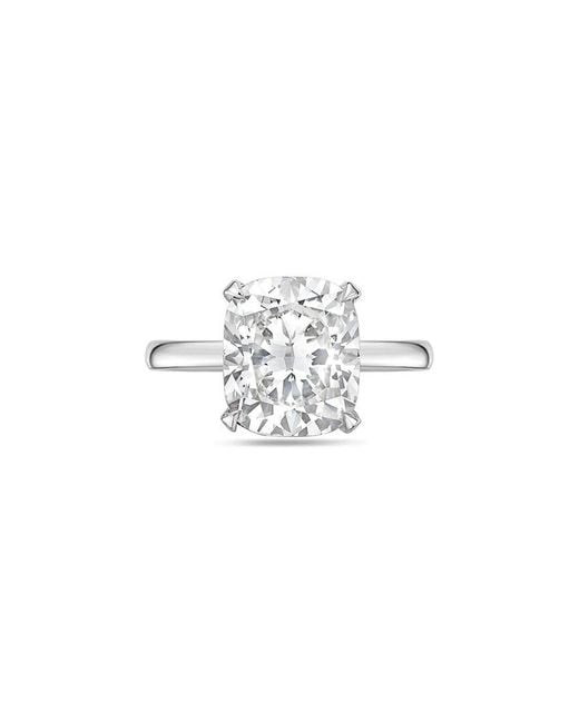 Diana M White 14K 10.00 Ct. Tw. Lab-Grown Diamond Ring