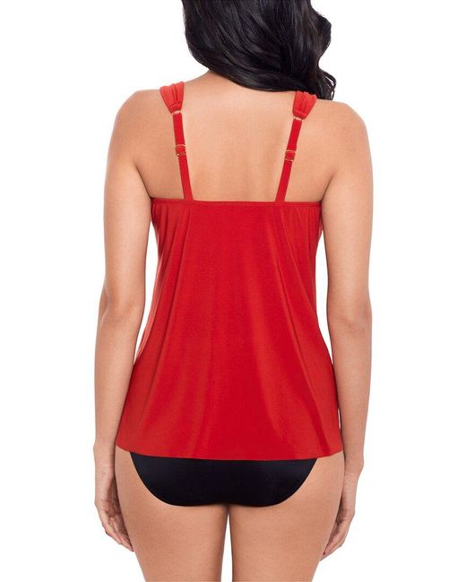 Miraclesuit Red Razzle Dazzle Dazzle Tankini