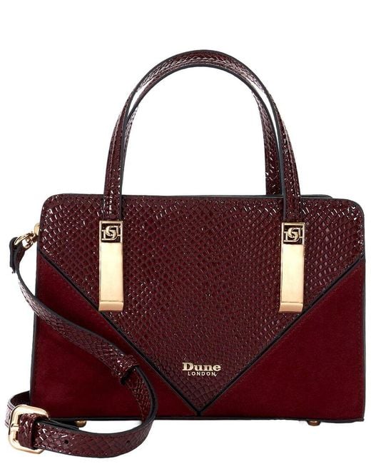 Dune Red Dinkydenbeigh Handbag
