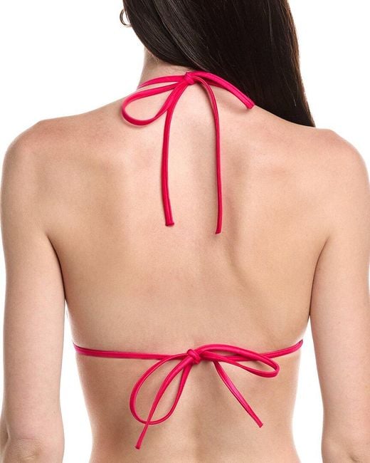 Palm Angels Pink Bikini Top